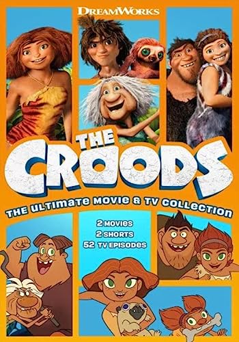 Croods Ultimate Movies & TV Collection/Croods Ultimate Movies & TV Collection@DVD/10 Disc/Croods 1&2/TV S1-4