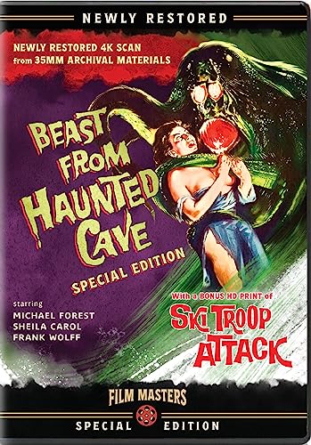 Beast From Haunted Cave (1959) With Bonus Film, Ski Troop Attack (1960)/Beast From Haunted Cave (1959) With Bonus Film, Ski Troop Attack (1960)@DVD