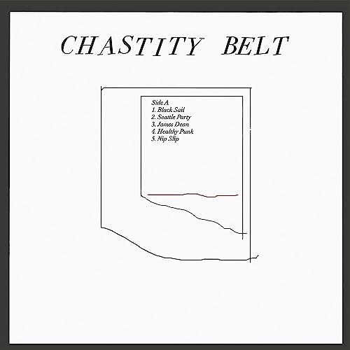 Chastity Belt/No Regerts (10th Anniversary Eition) (Black & White Swirl Vinyl)@Explicit Version@Amped Exclusive