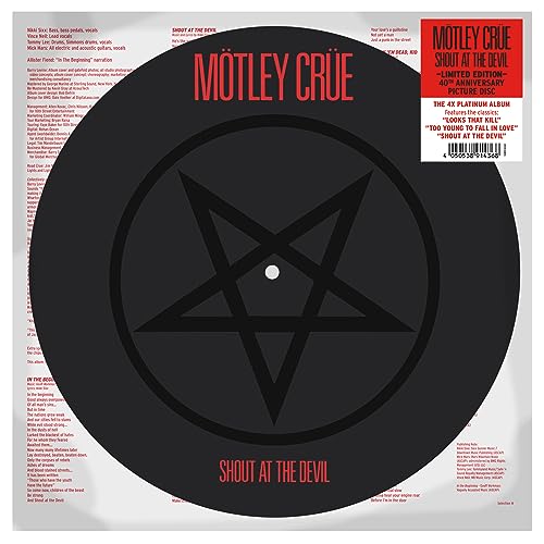 Mötley Crüe/Shout At The Devil (Limited Edition Picture Disc)