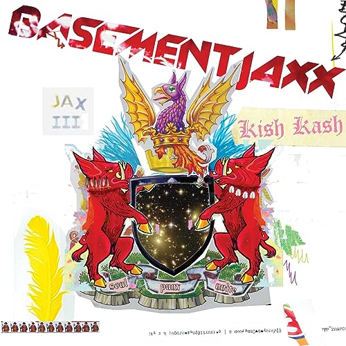 Basement Jaxx/Kish Kash (Red & White Vinyl)