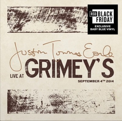 Justin Townes Earle/Live at Grimey's (Baby Blue Vinyl)@Black Friday RSD Exclusive / Ltd. 2900 USA