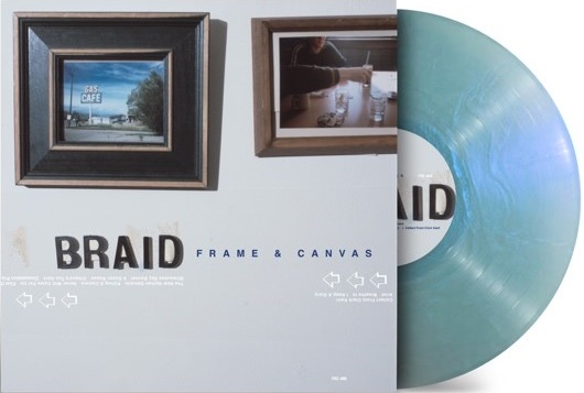 Braid/Frame & Canvas + 7” Bundle (Blue Iridescent Vinyl)@Indie Exclusive@LP + 7"