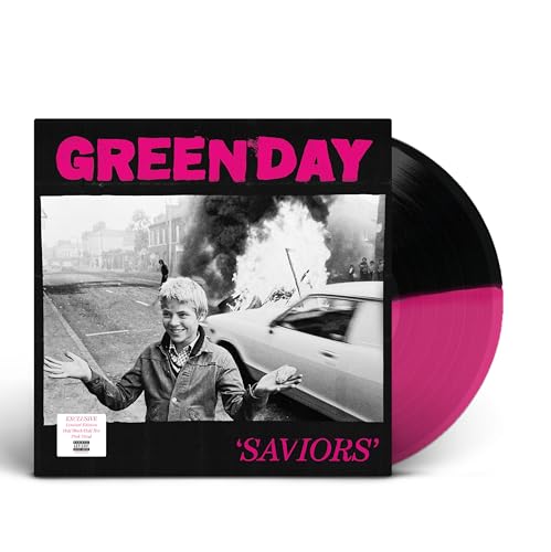 Green Day/Saviors (Magenta & Black Vinyl)@Indie Exclusive