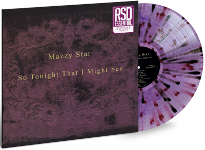 Mazzy Star/So Tonight That I Might See (Splatter Vinyl)@Violet Smoke w/Purple & Black Splatter