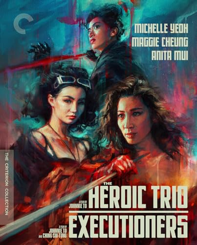 The Heroic Trio/Executioners (Criterion Collection)/Michelle Yeoh, Maggie Cheung, and Anita Mui@Not Rated@4K Ultra HD/Blu-ray