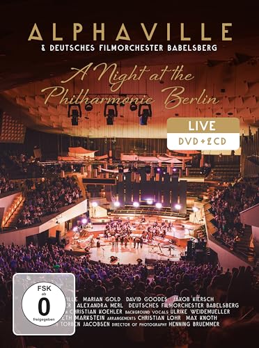 Alphaville, German Film Orchestra Babelsberg/A Night At The Philharmonie Berlin@2CD + DVD