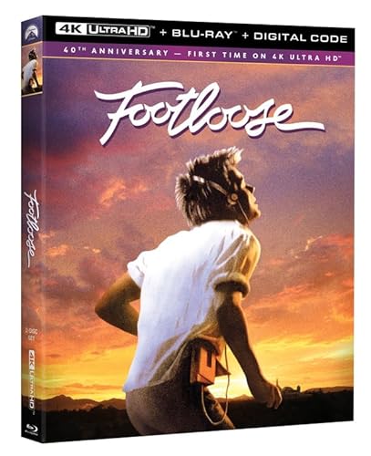 Footloose (1984)/Kevin Bacon, Loru Singer, and Diane West@PG@4K Ultra HD/Blu-ray