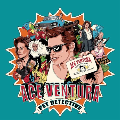 Ace Ventura: Pet Detective/Original Motion Picture Score (TURQUOISE & ORANGE SPLIT WITH RED SPLATTER VINYL)