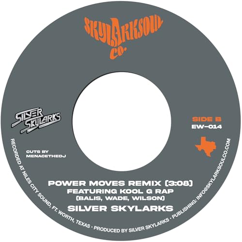 Silver Skylarks/Power Moves@Orange Vinyl