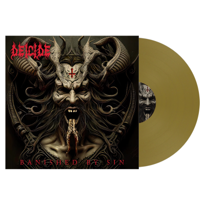Deicide/Banished By Sin (Opaque Gold Vinyl)