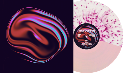 Microwave/Let's Start Degeneracy (Baby Pink / Splatter Vinyl)@Indie Exclusive