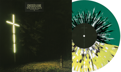Knocked Loose/You Won't Go Before You're Supposed To (Half Green / Half Yellow w/ Black & White Splatter VInyl)@Indie Exclusive