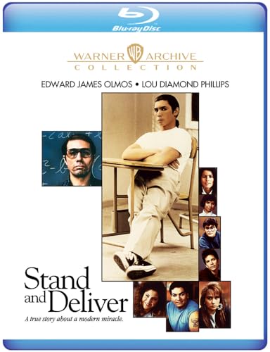 Stand and Deliver (1988)/Edward James Olmos, Lou Diamond Phillips, and Rosanna DeSoto@PG@Blu-ray (Made on Demand)