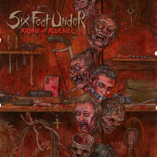 Six Feet Under/Killing For Revenge (Bloodshot Vinyl)