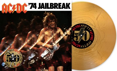 AC/DC/‘74 Jailbreak (Gold Vinyl)@50th Anniversary