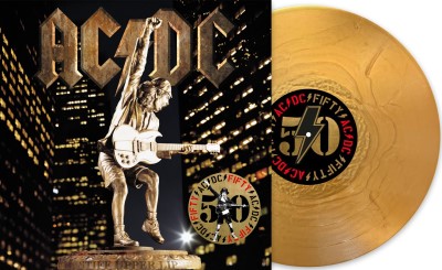 AC/DC/Stiff Upper Lip (Gold Vinyl)@50th Anniversary