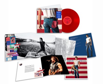 Bruce Springsteen/Born In The U.S.A. (Translucent Red Vinyl)@40th Anniversary Edition