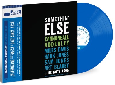 Cannonball Adderley/Somethin' Else (Blue Vinyl)@Indie Exclusive@180g