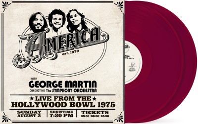 America/America: Live At The Hollywood Bowl 1975 (Ruby Red Vinyl)@2LP