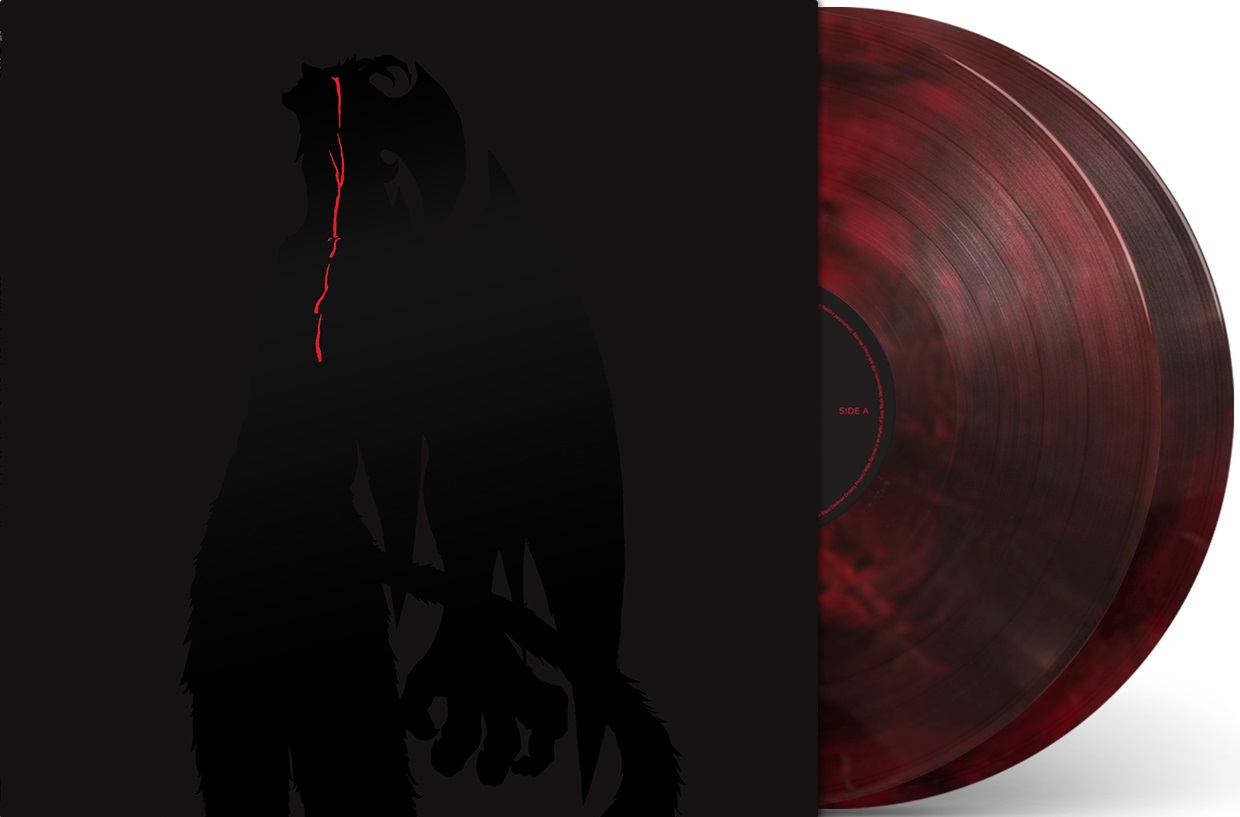 DEVILMAN crybaby/Original Soundtrack (Red-Black Blend Vinyl)@2LP