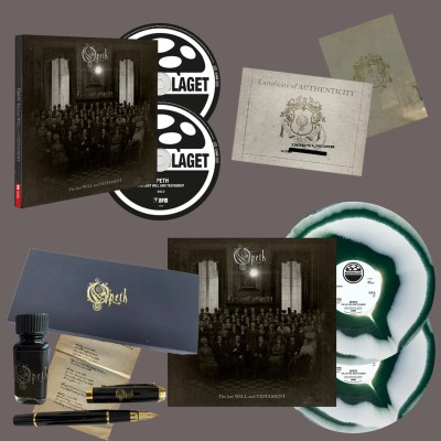 Opeth/The Last Will & Testament (White+Dark Green Corona Vinyl) (Boxset)@LP+CD+Blu-Ray