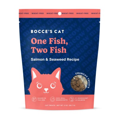 Bocce's One Fish, Two Fish 2oz-Salmon And Seaweed