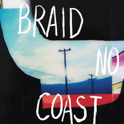 Braid/No Coast (RED+BLUE CLOUDY VINYL)@w/ download card