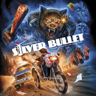 Stephen King's Silver Bullet/Original Motion Picture Soundtrack (SCARLET & GRAY "SILVER BULLET" VINYL)