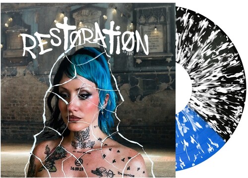 Rory/Restoration (Blue & Black w/ White Splatter Vinyl)