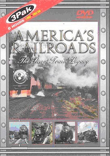 Steam Train Legacy America's Railroads Clr Bw Nr 3 DVD 