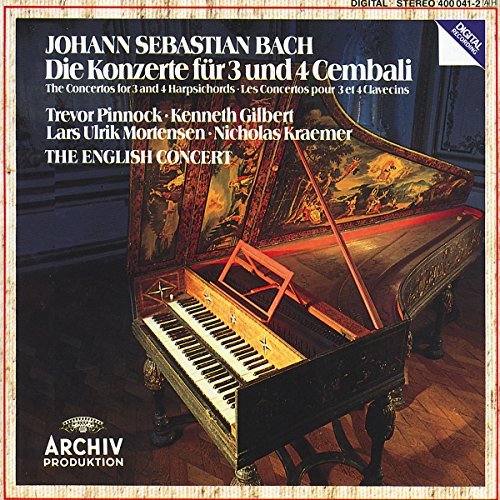 J.S. Bach/Ct 3 & 4 Hrpchrds