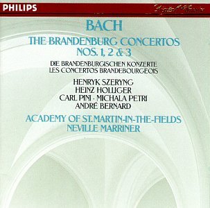 J.S. Bach/Brandenburg Con 1-3@Marriner/Asmf