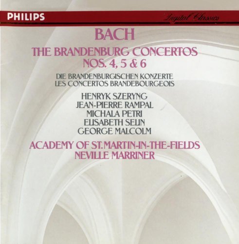 J.S. Bach/Brandenburg Con 4-6@Marriner/Asmf