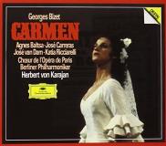 G. Bizet Carmen Comp Opera Baltsa Carreras Van Dam Karajan Berlin Po 