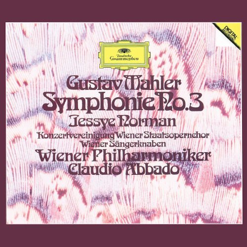 G. Mahler Sym 3 Norman*jessye (sop) Abbado Vienna Po 