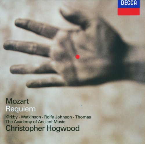 Wolfgang Amadeus Mozart/Requiem@Kirkby/Watkinson/Rofle/Adams/+@Hogwood/Aam