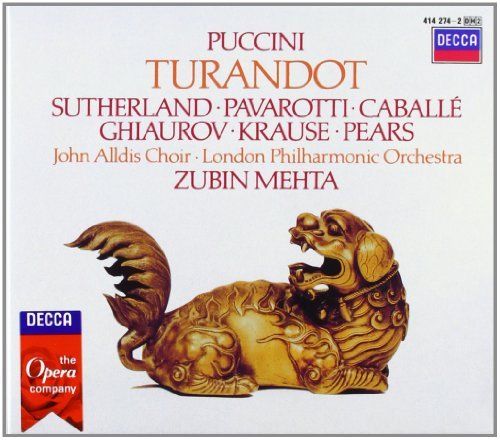 Puccini/Turandot@Sutherland/Pavarotti/Caballe@Mehta/London Po