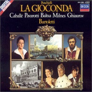 A. Ponchielli/Gioconda-Comp Opera@Caballe/Pavarotti/Baltsa/&@Bartoletti/Natl Po