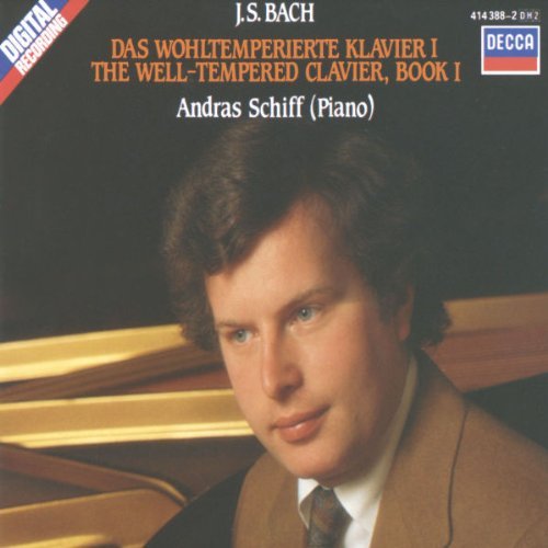 Johann Sebastian Bach Well Tempered Clavier Bk 1 Schiff*andras (pno) 2 CD 