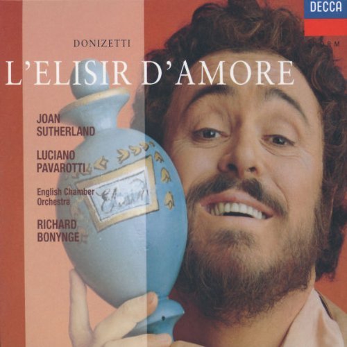 G. Donizetti L'elisir D'amore Comp Opera Pavarotti Sutherland Malas & Bonynge English Co 