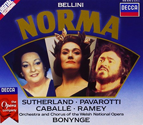V. Bellini/Norma-Comp Opera@Sutherland/Pavarotti/Caballe@Bonynge/Welsh National Opera
