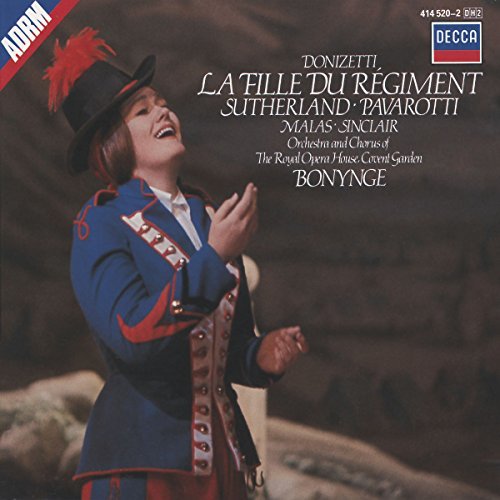 G. Donizetti/Fille Du Regiment-Comp Opera@Sutherland/Pavarotti/Sinclair@Bonynge/Royal Opera House