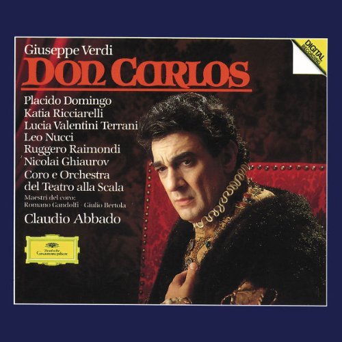 Giuseppe Verdi Don Carlos Domingo*placido (ten) Abbado La Scala Opera Orch 