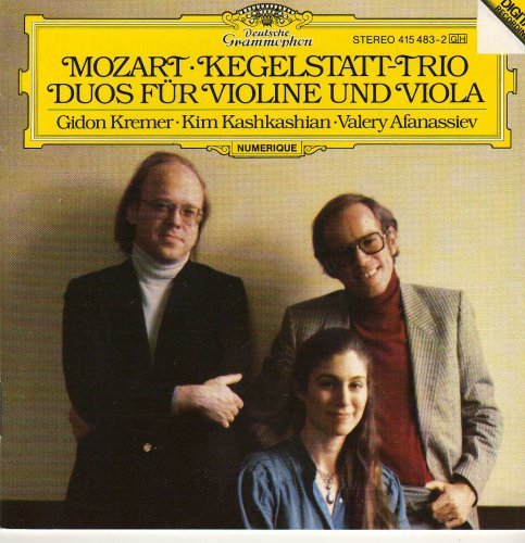 W.A. Mozart Duos For Violin & Viola 
