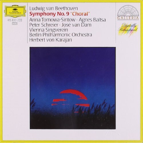 Ludwig Van Beethoven Sym 9 Choral (1976) Tomowa Sintow Baltsa Schreier Karajan Berlin Po 