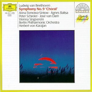 L.V. Beethoven/Sym 9 Choral (1976)@Tomowa-Sintow/Baltsa/Schreier@Karajan/Berlin Po