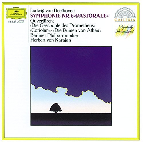 Ludwig Van Beethoven/Sym 6 (1977)/Coriolan Ovt/Prom@Karajan/Berlin Po