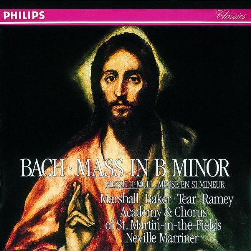 J.S. Bach/Mass In B Minor@Marshall/Baker/Tear/Ramey/+@Marriner/Asmf