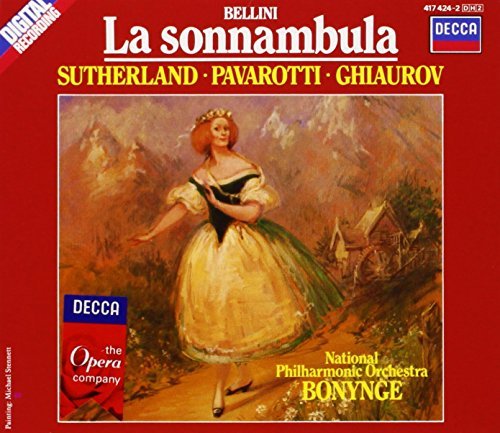 V. Bellini/Sonnambula-Comp Opera@Sutherland/Pavarotti/Ghiaurov@Bonynge/Natl Po